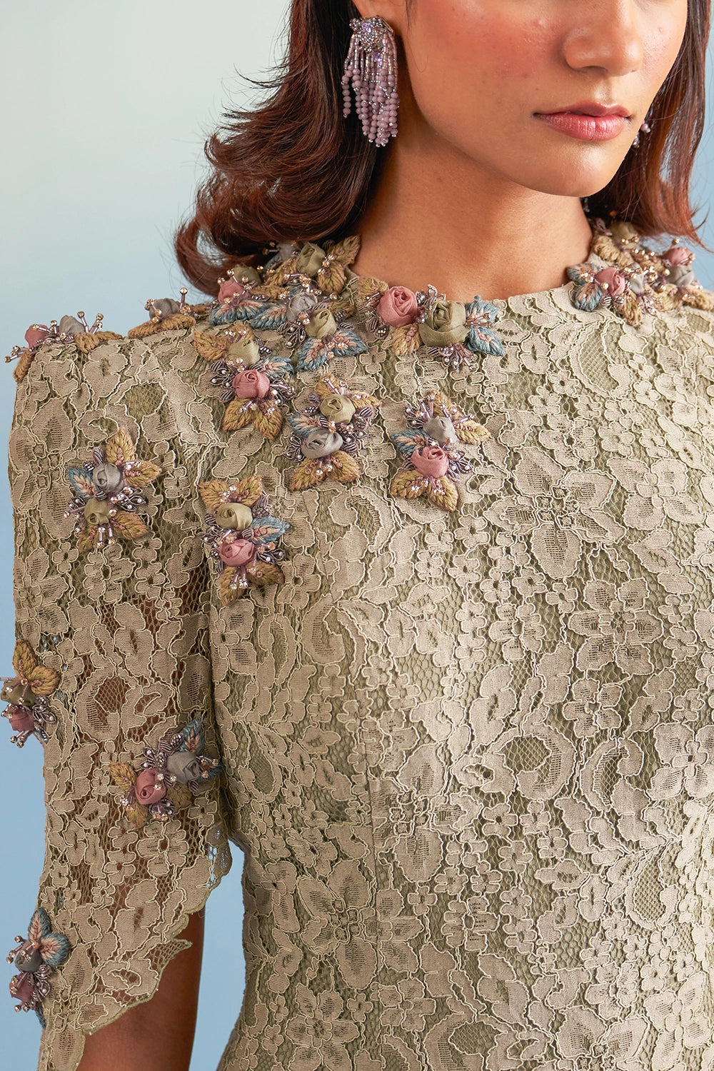 Almond Portia Dress