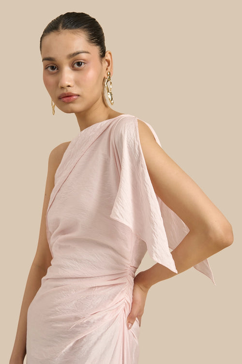 Pink Green Primrose Dress