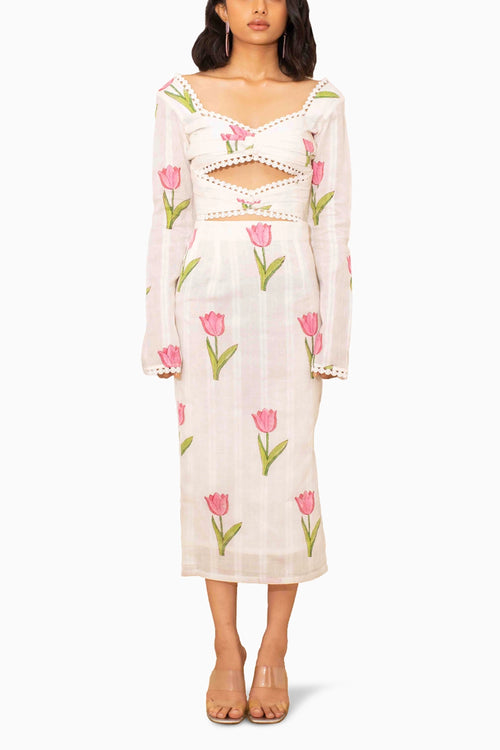 June Tulip Printed Co-ord Set