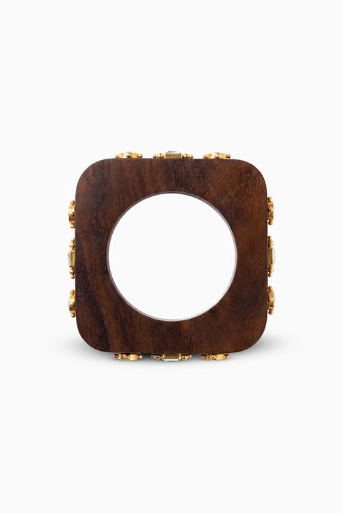 Polki Wooden Bangle