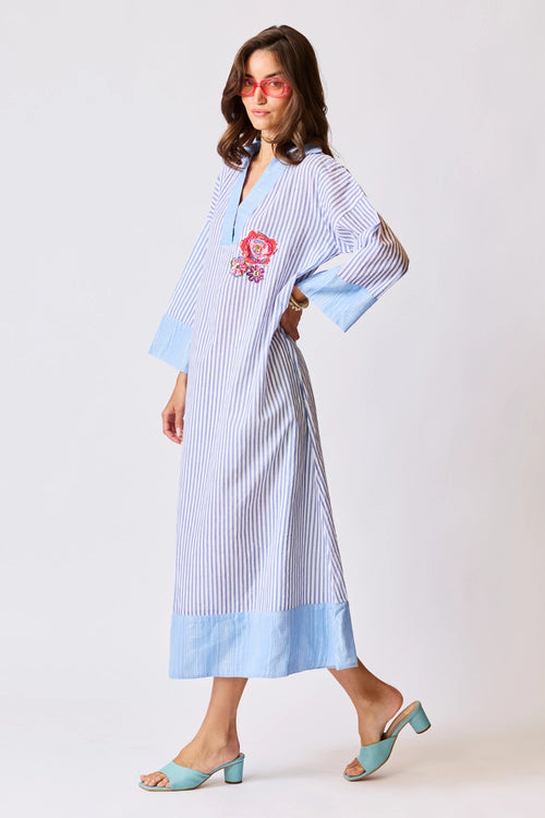 Santorini Stripe Dress