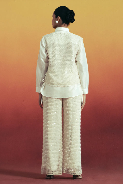 Pearl Dune Vest Set