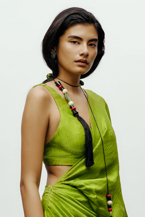 Lime Green Gilly Blouse