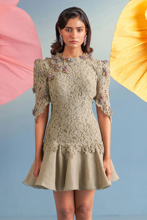 Almond Portia Dress