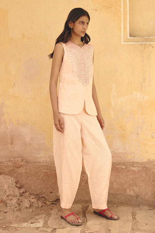 Azul Cross Peach Co-ord Set