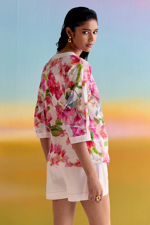 Bougainvillea Bahar Shirt