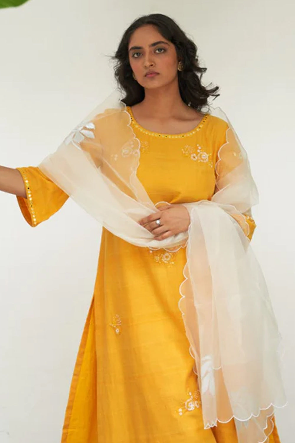 Gul Genda Yellow Kurta Set