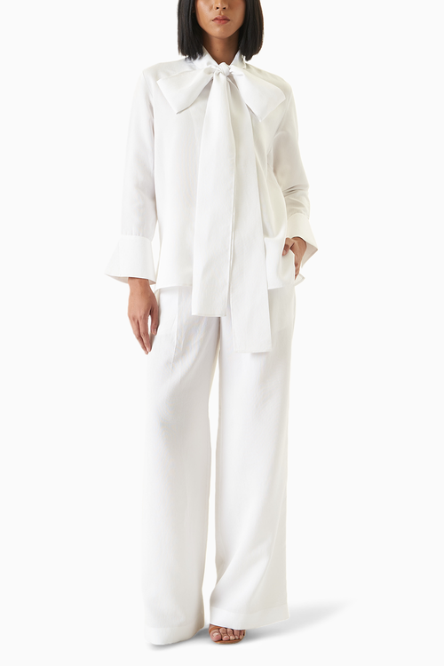 White Citron Top with Snow Pants