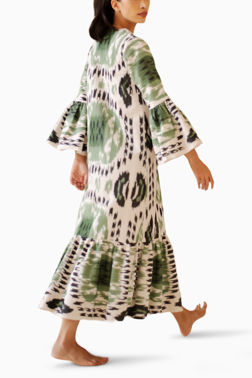Green Rainbow Viento Dress