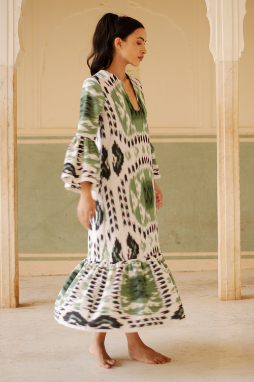 Green Rainbow Viento Dress
