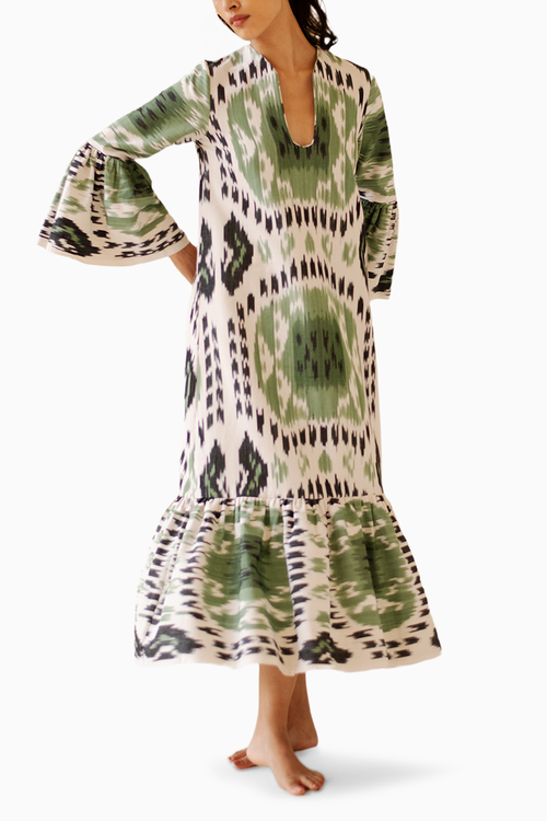 Green Rainbow Viento Dress