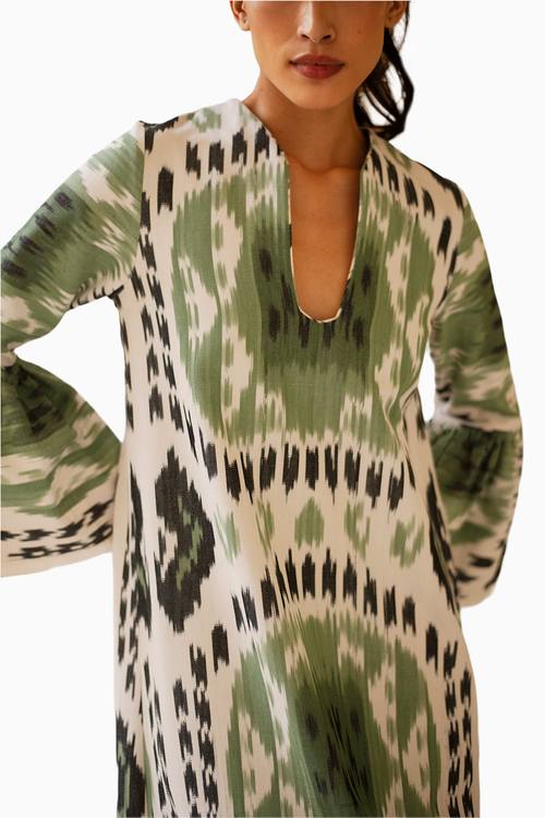 Green Rainbow Viento Dress