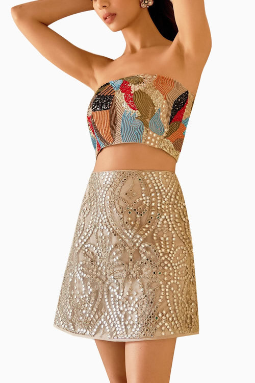 Multi Color Art Deco Bandeau