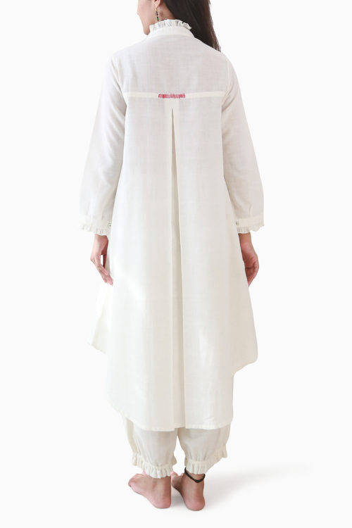 Ruffle Pankha Shift - Kora