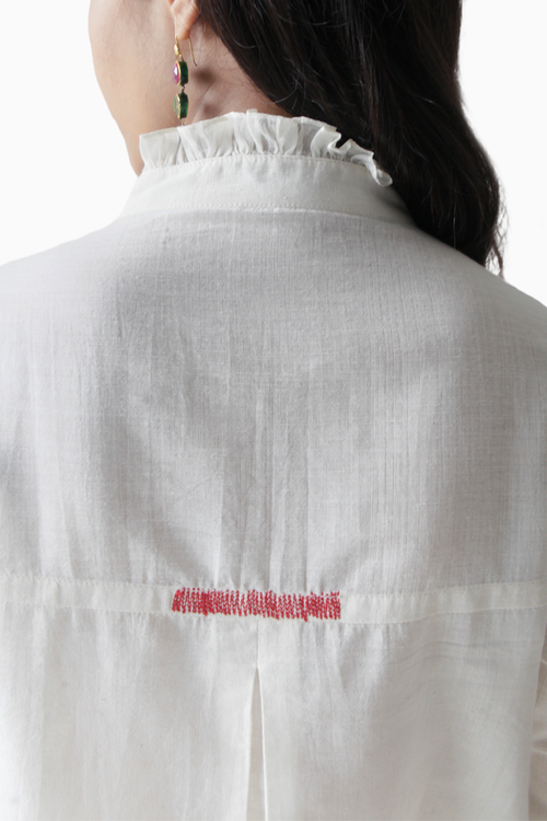 Ruffle Pankha Shift - Kora