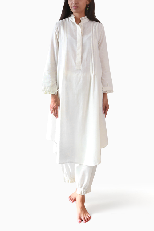 Ruffle Pankha Shift - Kora