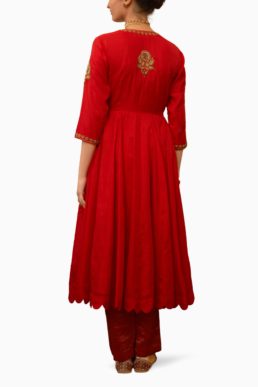 Surkh Laal Rani Zardosi Kurta Set