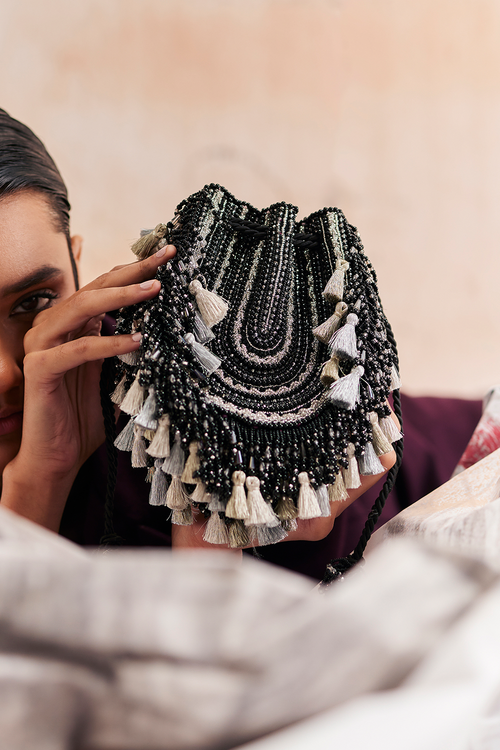The Black-Silver Heirloom Bag