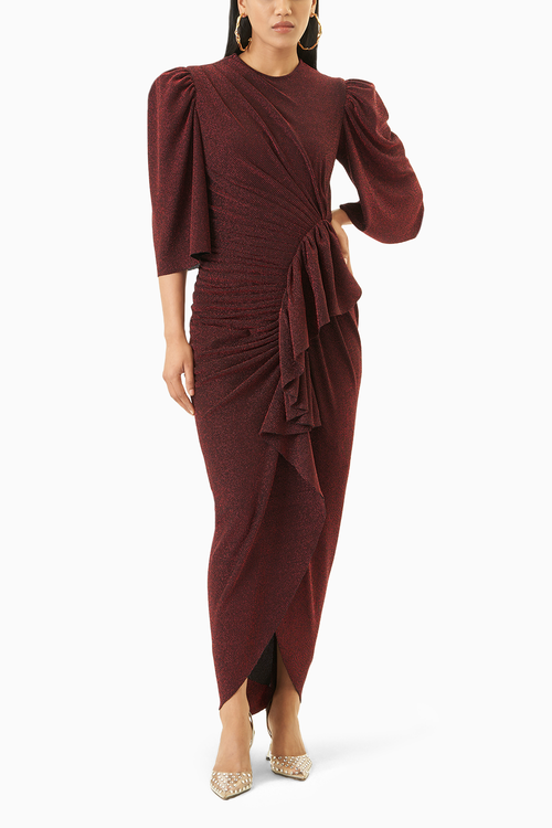 Viv Wine Red Dress