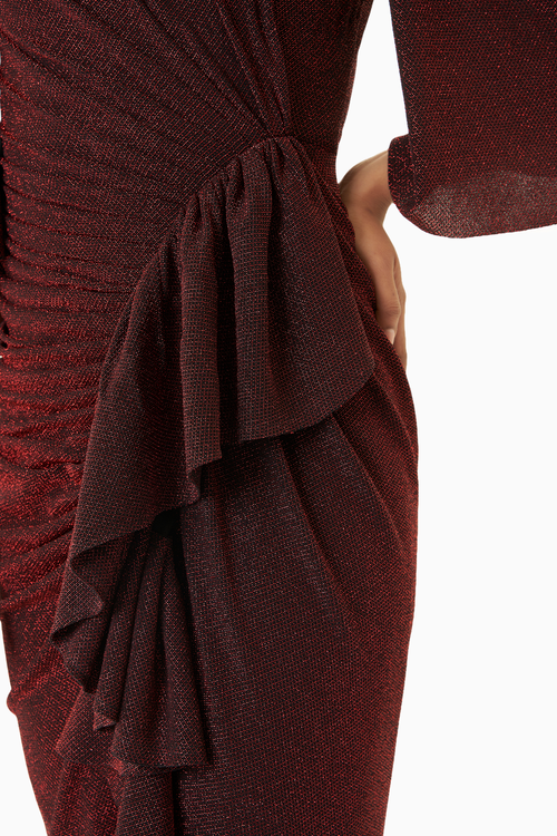 Viv Wine Red Dress