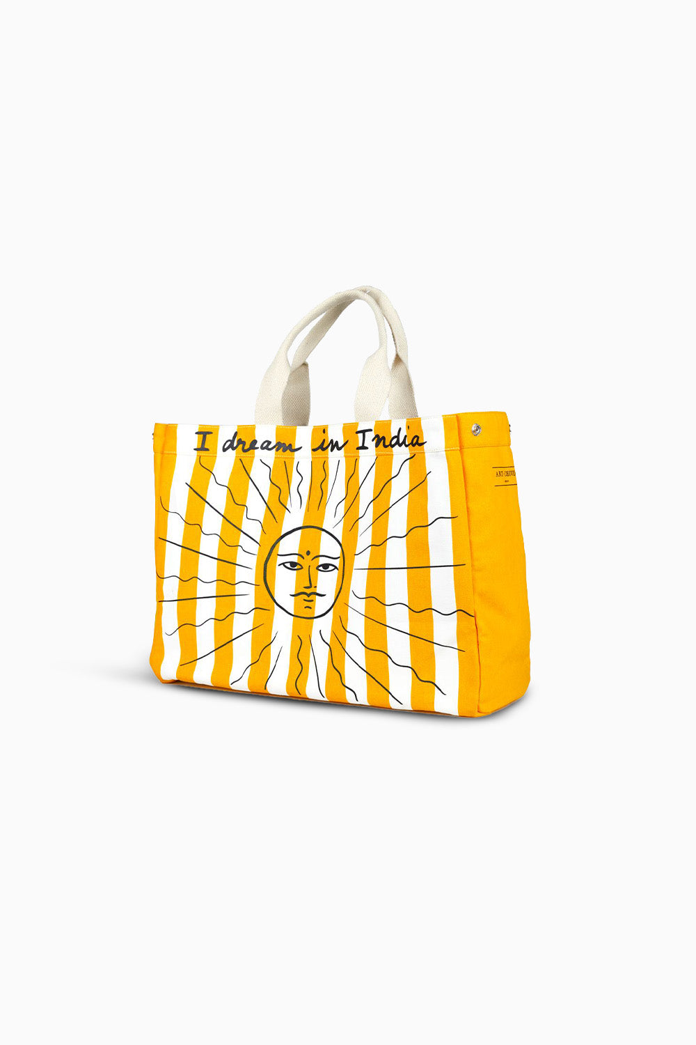 Summer Yellow-The Bombay Tote Bag