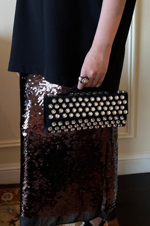 Silver Polka Fūtō Bag