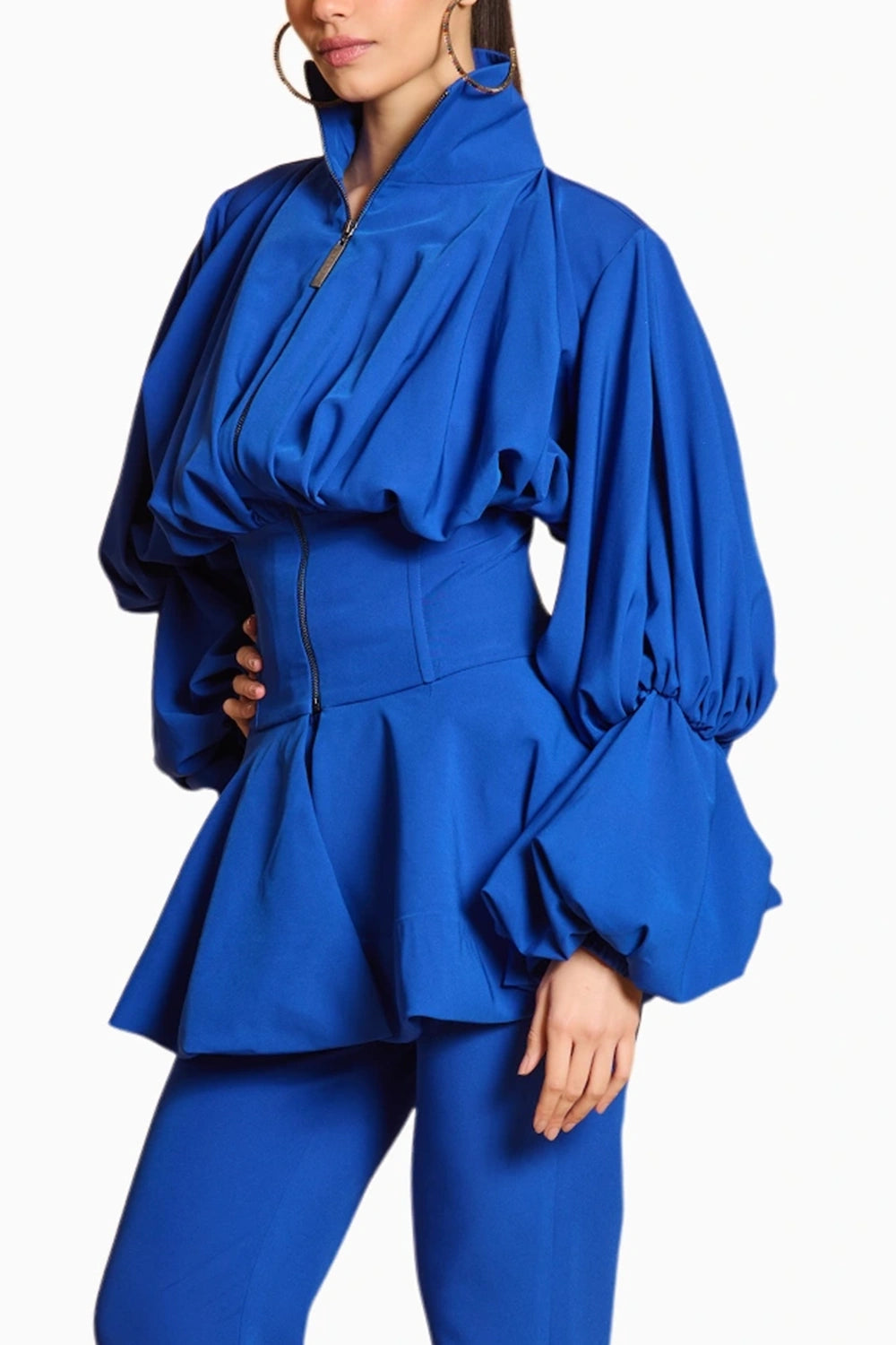 Spectrum Blue Balloon Jacket
