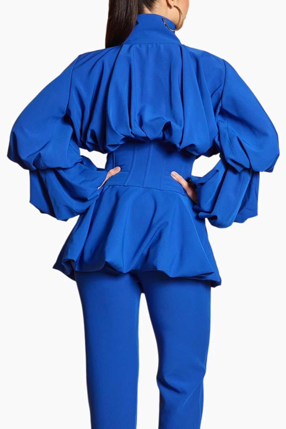 Spectrum Blue Balloon Jacket