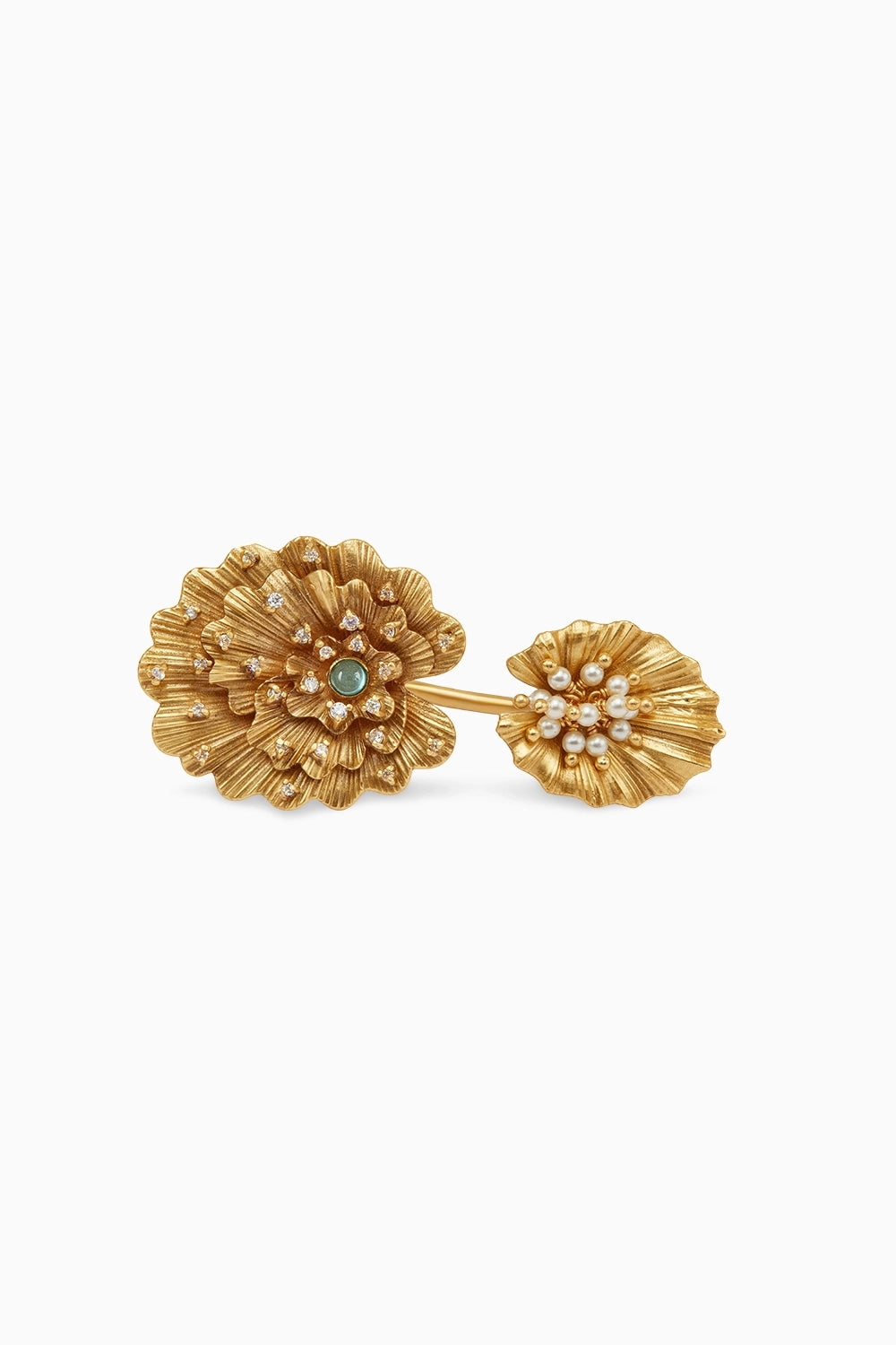 Odeta Double-Motif Ring