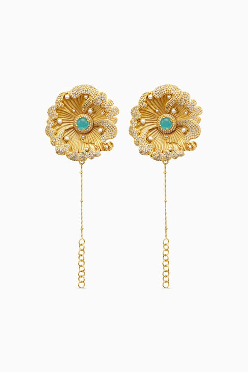 Odeta Floral Studs