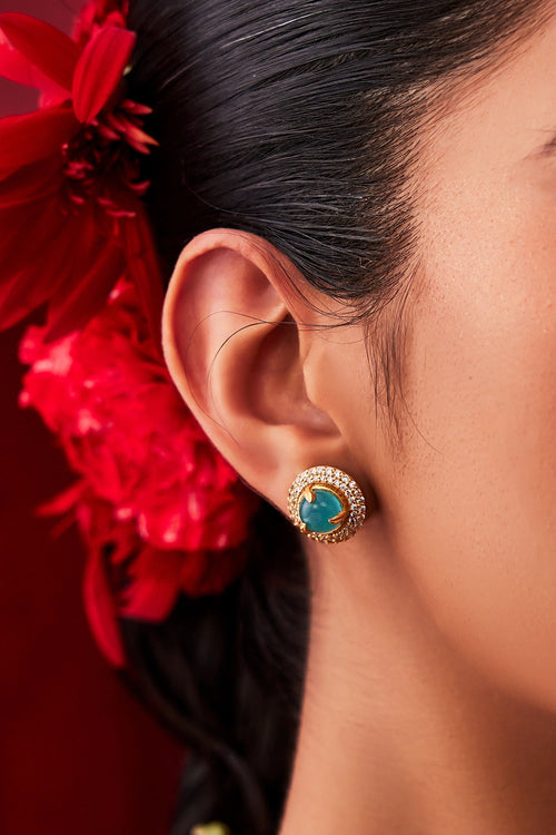 Odeta Aqua Studs