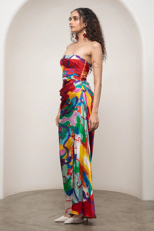 Alya Cocktail Maxi Dress