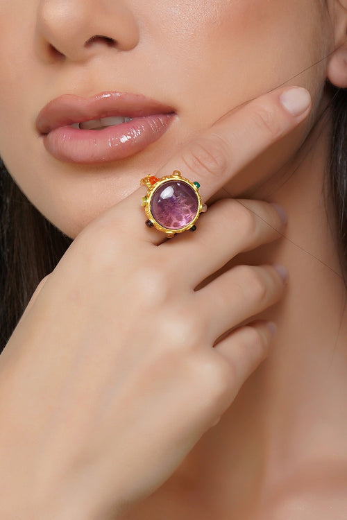 Colour Code Navratna Ring