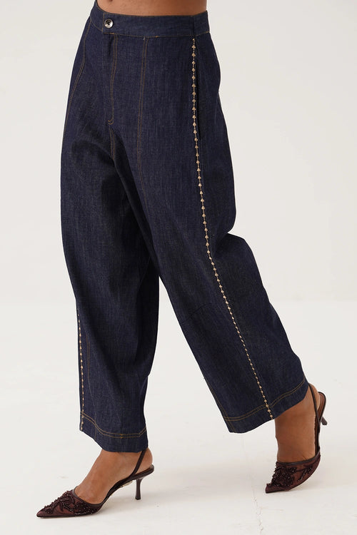 Blue  Sway Pant
