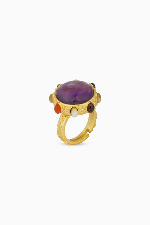 Colour Code Navratna Ring