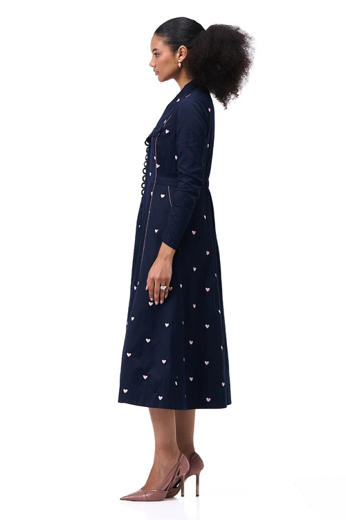 Blue Valentina Dress