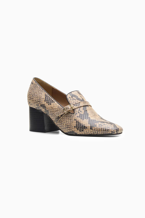 Linda Snake Print Ballerina
