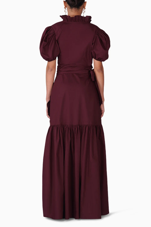 Burgundy Kaia Skirt