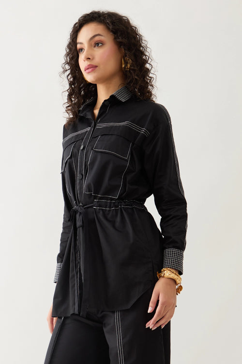 Safa Black Shirt