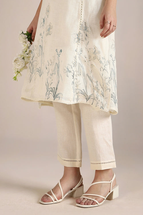 Savannah Fly Free Off-White Tunic Set