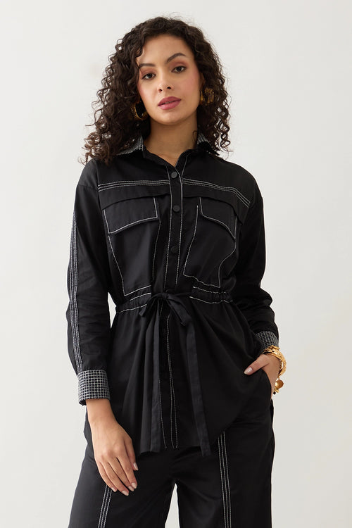 Safa Black Co-ord Set