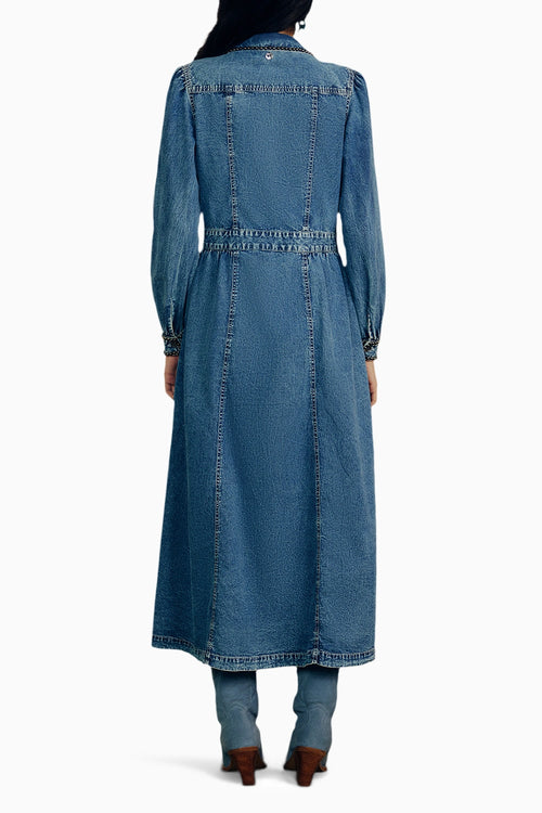 Washed Denim Dress