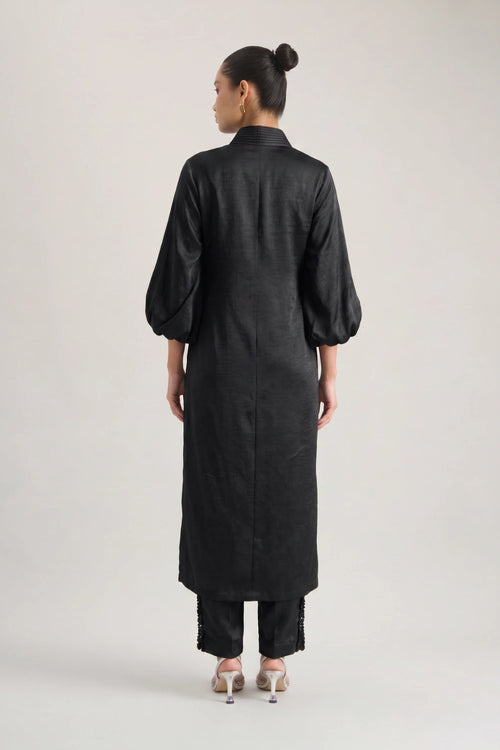 Aurelia Black Kurta Set
