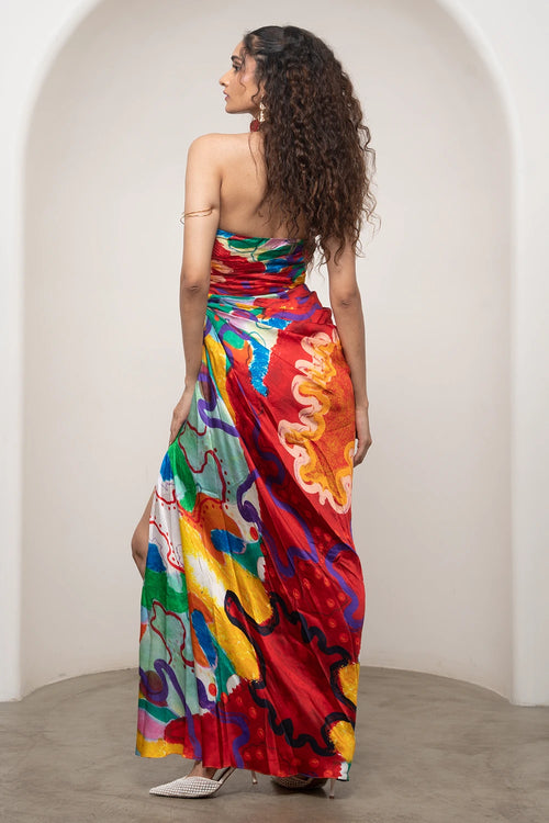Alya Cocktail Maxi Dress