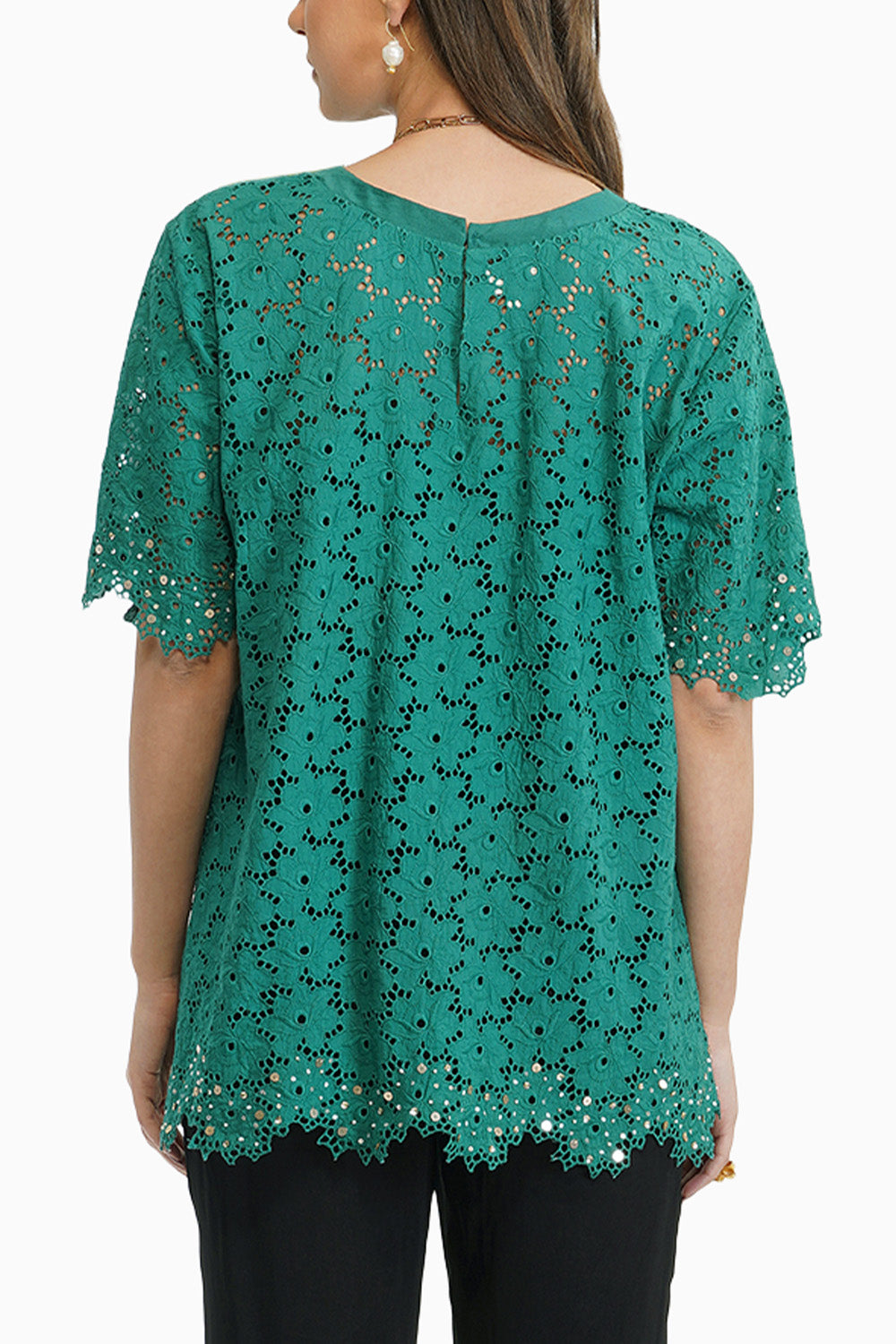 Broderie Anglaise Top