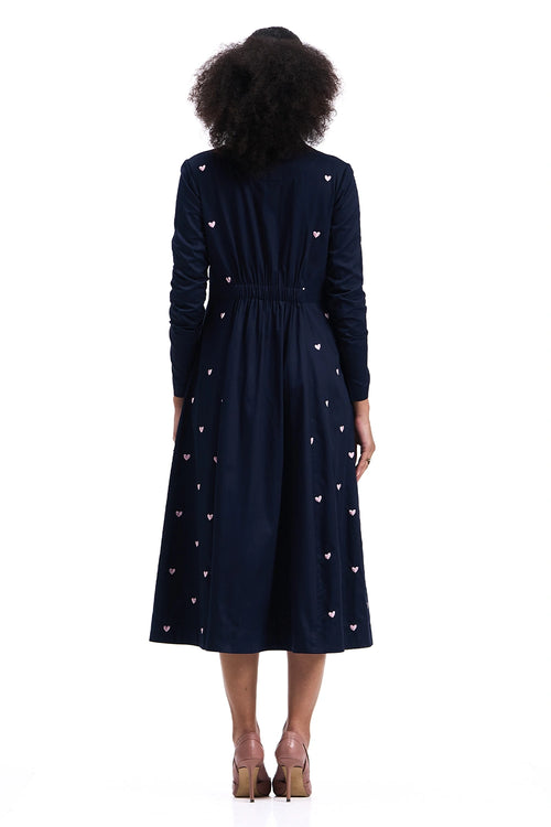 Blue Valentina Dress