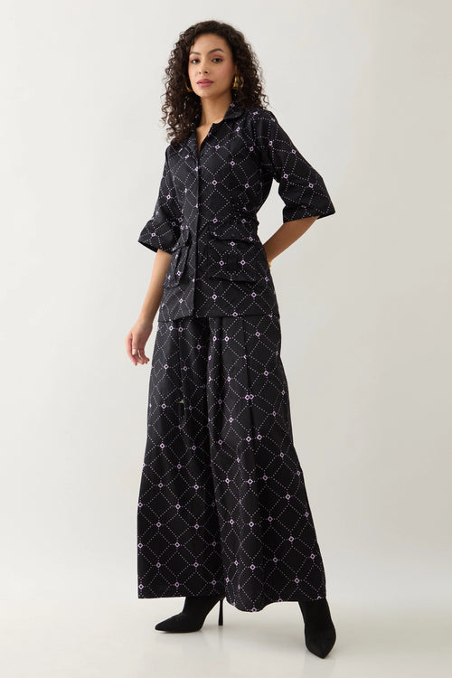 Rene Black Co-ord Set