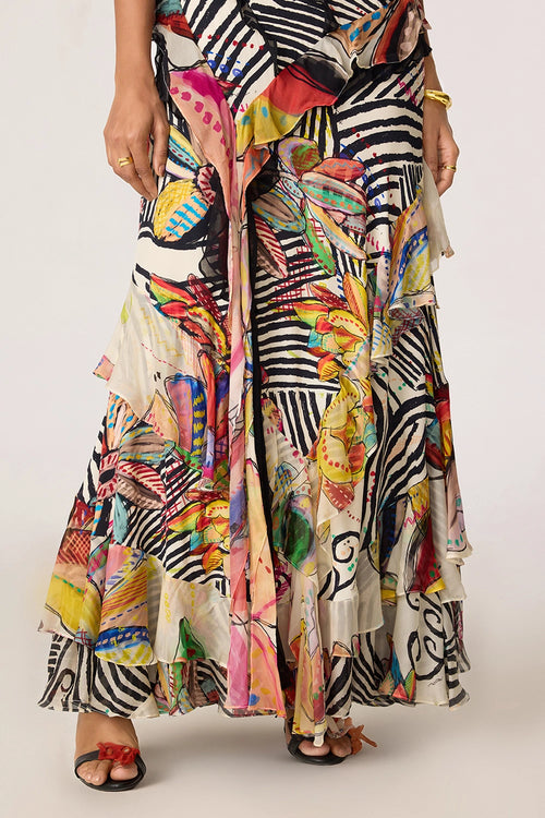 Coral Multi Dress