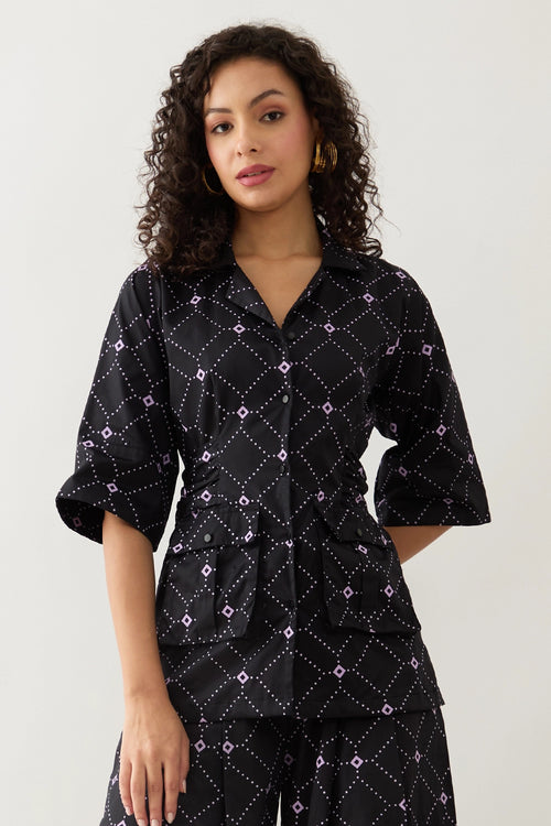 Rene Black Co-ord Set
