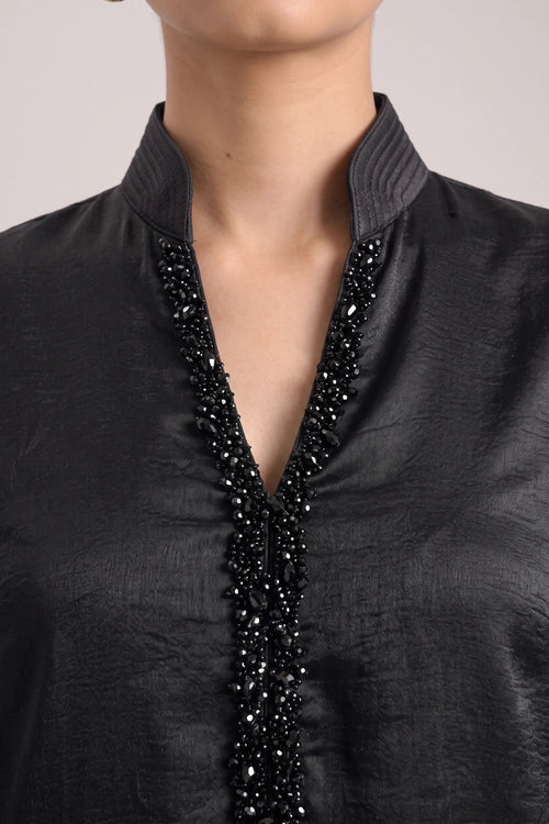 Aurelia Black Kurta Set